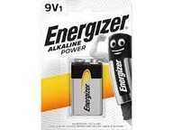 1 x alkalická batéria ENERGIZER 9V 6LR61 6F22