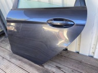 FORD FIESTA MK7 complete door left rear part rear. grey