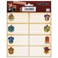 Naklejki na zeszyt zestaw 16 sztuk Harry Potter