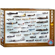 Puzzle 1000 Lietadiel z druhej svetovej vojny 6000-0075