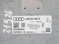 computer control unit of the engine module ECU AUDI A6 C7 A7 4G 2.8 FSI 4G0907552F