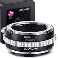 Nikon (G) adapter L-MOUNT LEICA G redukciós adapter K&F Concept