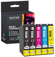 5× Atrament Raptor EP-603X2XBCMY-1-RAPTOR pre Epson čierna (black), červená (magenta), modrá (cyan), sada, žltá (yellow)