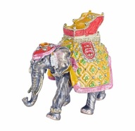 Farebná schránka Indický sloník na šperky