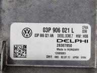 control unit of the engine Skoda Fabia 2 facelift 5J 2011 03P906021AN