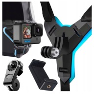 Akcesoria do DJI Action GoPro Insta 360 - Uchwyt na Kask Motocyklowy Taśma