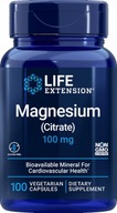 LIFE EXTENSION Magnesium Citrate - Horčík 100 mg (100 kaps.)