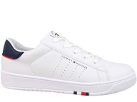 TOMMY HILFIGER SNEAKERS BUTY DZIECKO TRAMPKI BIAŁE