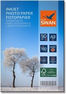 Papier Fotograficzny Błyszczący A3 150g 50 sztuk Blue Swan