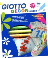 Fila, Giotto, Ffamastry na textil, 12 farieb