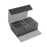 Trading Card Deck Box Case Storage Toys for 400+ Cards gray with4 inner box