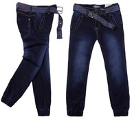 spodnie joggery AMADEO 5151 miękki jeans 134/140