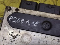 PEUGEOT 206 1.1 control unit of the engine 9648620880