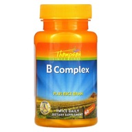 Thompson Vitamín B-Complex Veľká dávka 60 tabliet veg