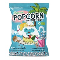 Popcorn z Niebieskiej Kukurydzy Bezglutenowy Bio 20g - Bluecorn