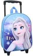 Plecak podróżny dla dzieci 3D na kółkach Kraina Lodu - Elsa