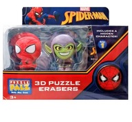 Spider-Man Figurki Gumki do mazania 3D Puzzle