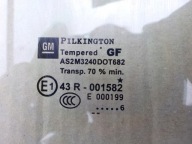 window right rear part opel zafira b 2006r