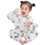 Dieťa Oblečenie Pyžamá Roztomilý Karikatúra módne hrubý mäkký B140-4
