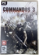 COMMANDOS 3 KIERUNEK BERLIN płyta bdb+ PL PC