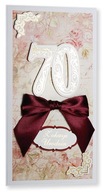 Kartka 70 urodziny urodzinowa siedemdziesiąt U703