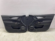 QASHQAI J11 seats side KOMPLET BEZOWE leather ALCANTARA