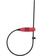 Abus Combiflex TravelGuard Linka na szyfr Red