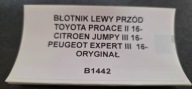 fender left front TOYOTA PROACE II JUMPY III EXPERT III 16- original