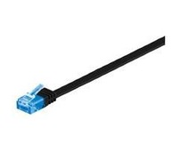 MicroConnect U/UTP CAT6A 10M Black Flat