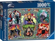 Ravensburger puzzle 1000 el Disney Czarownice