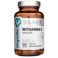 MyVita Silver Vitamín C 100 vegánskych kapsúl Imunita Doplnok