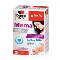 DOPPELHERZ AKTIV MAMA PREMIUM ciąża DHA wit x60