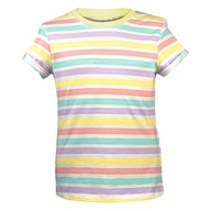 Detské bavlnené pruhované tričko 104