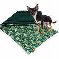Podložka na matrac pre psa do klietky ohrádky odolná zelená 120x80cm