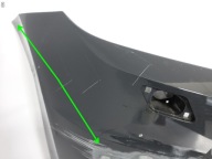 VW TOURAN II 5TA 15- bumper BUMPER + spoiler front (4xPDC/washers)