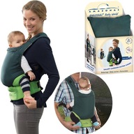 Nosič pre dieťa šatka Amazonas Smart Carrier Ultra-Light zelený 15kg