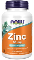 Now Foods Zinc 50mg zinok imunita plodnosť 250tab
