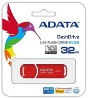 Pendrive 32 GB Adata DashDrive UV150 USB 3.1 czerwony