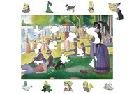 Drevené puzzle A4 Seurat Nedeľné popoludnie