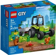 LEGO CITY 60390 TRAKTOR W PARKU, KLOCKI