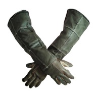 Ochranné rukavice proti pohryznutiu, kožené zvieracie