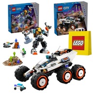 LEGO City Zestaw 60431 Kosmiczny łazik + Lego 60428 Kosmiczny Mech + Torba