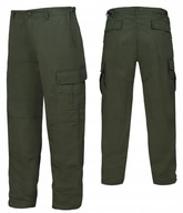 Spodnie dziecięce chłopięce bojówki wojskowe Mil-Tec US BDU olive XL