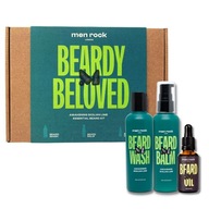 MenRock Beardy Beloved Awakening Sicilian Lime zestaw szampon do brody 100m
