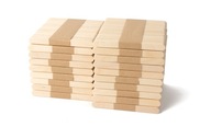 Patyczki drewniane do lodów 13,3cm proste 1000szt