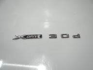 EMBLEMAT NAPIS right BMW X3 F25 XDRIVE 3.0D