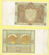 BANKNOT POLSKA 50 ZŁ 1929 R. EG