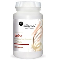 Aliness Selén SeLECT L-selenometionín odolnosť štítnej žľazy 100t antioxidant