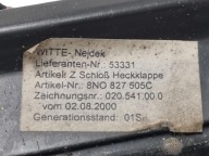 lock bonnet boot Audi TT 8N 2001 8N0827505C