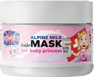 Ronney Kids Maska na vlasy pre deti Alpské mlieko 300ml